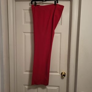 Signature, by Larry Levine , pants red